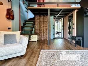 1-к квартира, посуточно, 46м2, 1/1 этаж