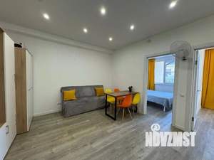 1-к квартира, посуточно, 45м2, 1/1 этаж