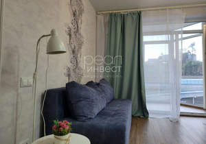 Студия квартира, на длительный срок, 28м2, 6/12 этаж