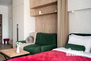 Студия квартира, на длительный срок, 34м2, 10/12 этаж