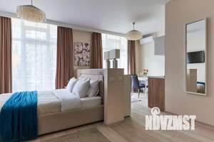 1-к квартира, посуточно, 44м2, 1/1 этаж