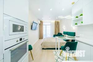 Студия квартира, посуточно, 22м2, 10/19 этаж