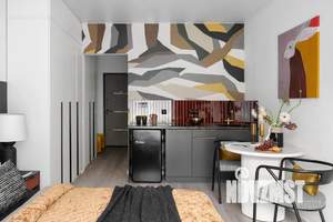 Студия квартира, посуточно, 27м2, 6/12 этаж