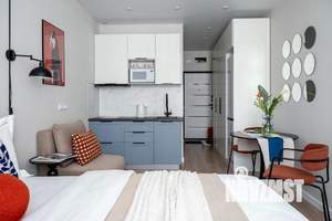 1-к квартира, посуточно, 21м2, 1/1 этаж