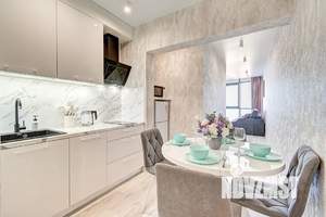 Студия квартира, посуточно, 34м2, 20/22 этаж