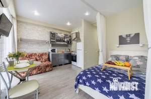 Студия квартира, на длительный срок, 25м2, 4/7 этаж