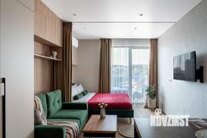 Студия квартира, на длительный срок, 34м2, 10/12 этаж