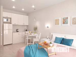 Студия квартира, посуточно, 28м2, 1/3 этаж