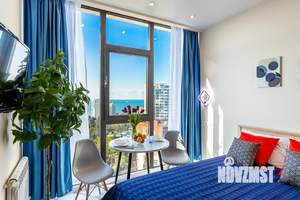 Студия квартира, на длительный срок, 26м2, 6/18 этаж