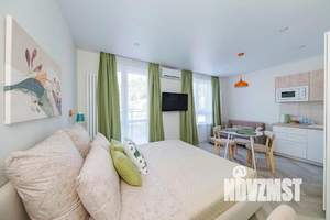 1-к квартира, посуточно, 28м2, 1/1 этаж