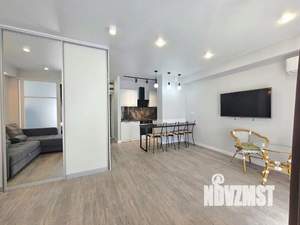 1-к квартира, посуточно, 42м2, 1/1 этаж