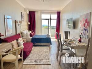 1-к квартира, посуточно, 35м2, 9/16 этаж