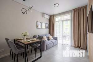 2-к квартира, посуточно, 40м2, 1/1 этаж