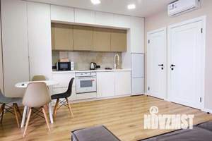 2-к квартира, посуточно, 44м2, 1/1 этаж