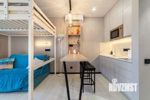 Студия квартира, на длительный срок, 24м2, 4/19 этаж