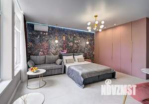 Студия квартира, посуточно, 35м2, 1/12 этаж