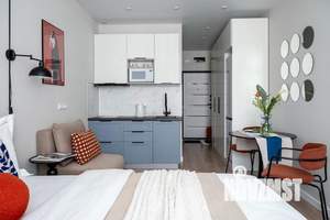 1-к квартира, посуточно, 21м2, 1/1 этаж