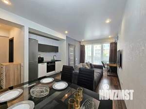 1-к квартира, посуточно, 42м2, 1/1 этаж