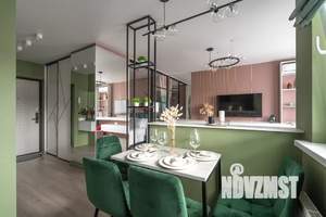 Студия квартира, посуточно, 35м2, 1/12 этаж