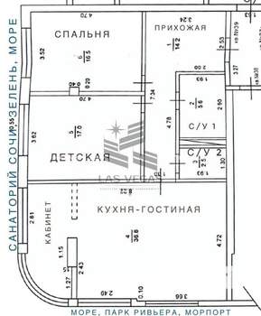 3-к квартира, на длительный срок, 100м2, 8/15 этаж