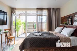 Студия квартира, посуточно, 30м2, 1/3 этаж