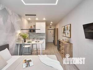 1-к квартира, посуточно, 24м2, 1/1 этаж