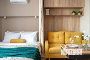 1-к квартира, посуточно, 34м2, 1/1 этаж