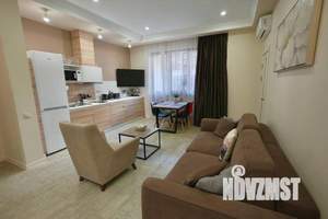 2-к квартира, посуточно, 55м2, 1/1 этаж