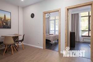 1-к квартира, посуточно, 42м2, 1/1 этаж