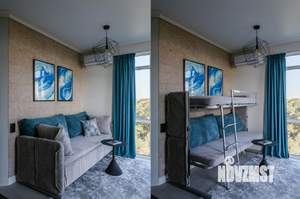 2-к квартира, посуточно, 38м2, 1/1 этаж
