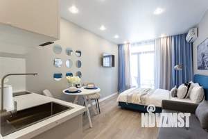 Студия квартира, посуточно, 25м2, 12/19 этаж