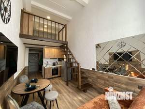 Студия квартира, посуточно, 35м2, 3/4 этаж