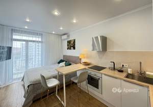 Студия квартира, на длительный срок, 21м2, 12/19 этаж