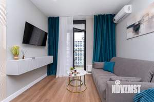 Студия квартира, на длительный срок, 30м2, 17/19 этаж