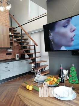 Студия квартира, посуточно, 40м2, 3/3 этаж