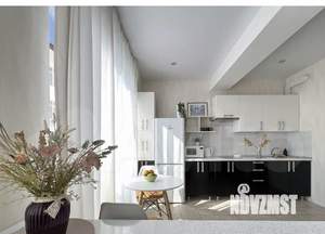 Студия квартира, посуточно, 35м2, 7/12 этаж