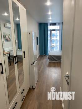 Студия квартира, на длительный срок, 24м2, 18/19 этаж