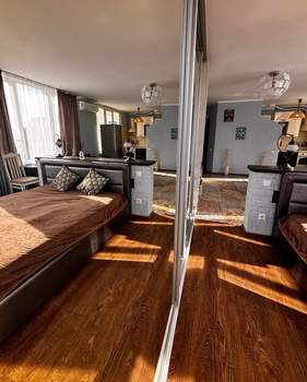 Студия квартира, на длительный срок, 43м2, 9/9 этаж