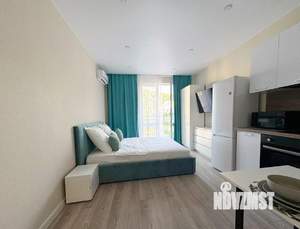 Студия квартира, на длительный срок, 27м2, 11/12 этаж