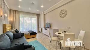 1-к квартира, посуточно, 45м2, 1/1 этаж