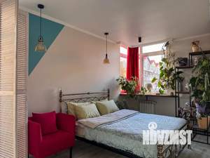 1-к квартира, посуточно, 45м2, 6/16 этаж