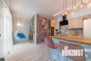 Студия квартира, посуточно, 39м2, 2/4 этаж