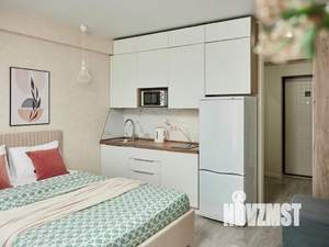 1-к квартира, посуточно, 28м2, 1/1 этаж