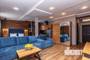 1-к квартира, посуточно, 40м2, 1/1 этаж