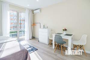 Студия квартира, на длительный срок, 28м2, 4/12 этаж