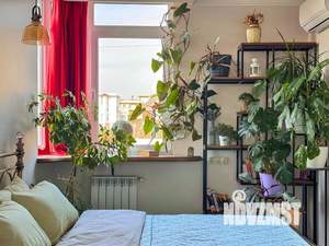 1-к квартира, посуточно, 45м2, 1/1 этаж