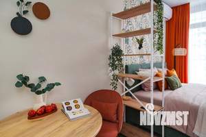 1-к квартира, посуточно, 21м2, 1/1 этаж