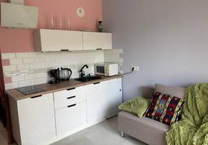 Студия квартира, на длительный срок, 28м2, 6/12 этаж