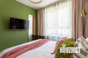 1-к квартира, посуточно, 46м2, 1/1 этаж