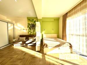 Студия квартира, посуточно, 35м2, 12/13 этаж